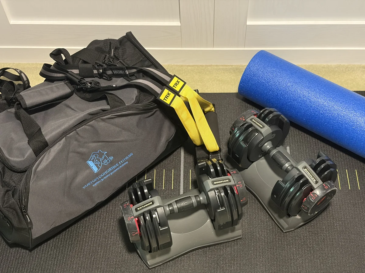 Custom Concierge Fitness training equipment