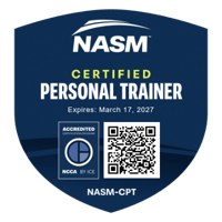 NASM Certified Personal Trainer